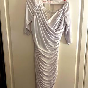 Laura Brynes California Monica wiggle dress. Built in spanx.